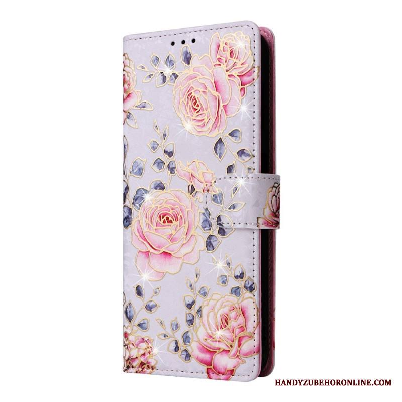 Kotelot Samsung Galaxy S26 Puhelinkuoret Rfid-suojattu Kukkakuvio