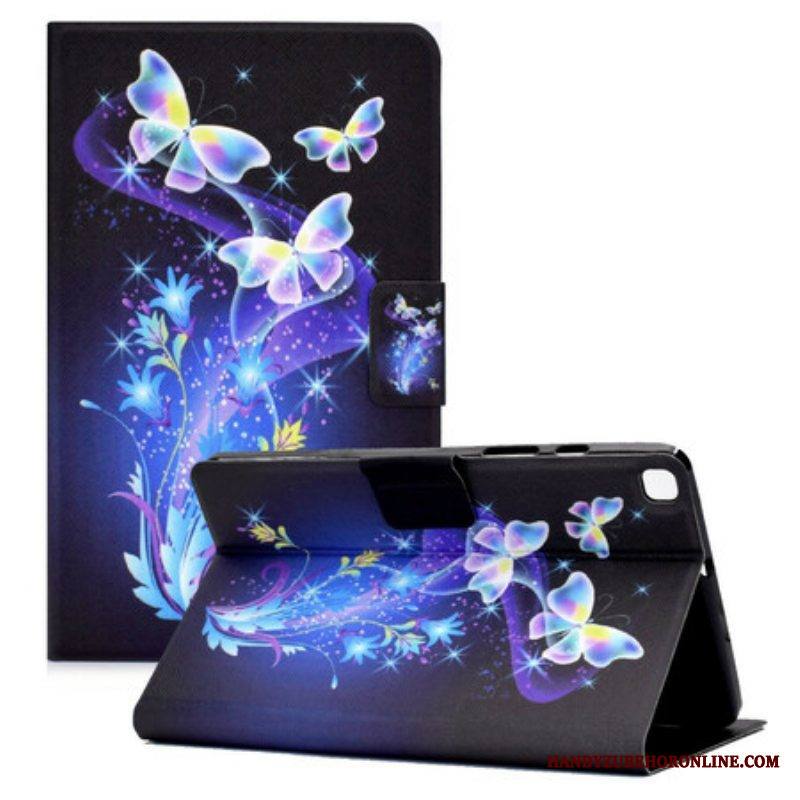 Kotelot Samsung Galaxy Tab A7 Lite Perhosia Lennossa