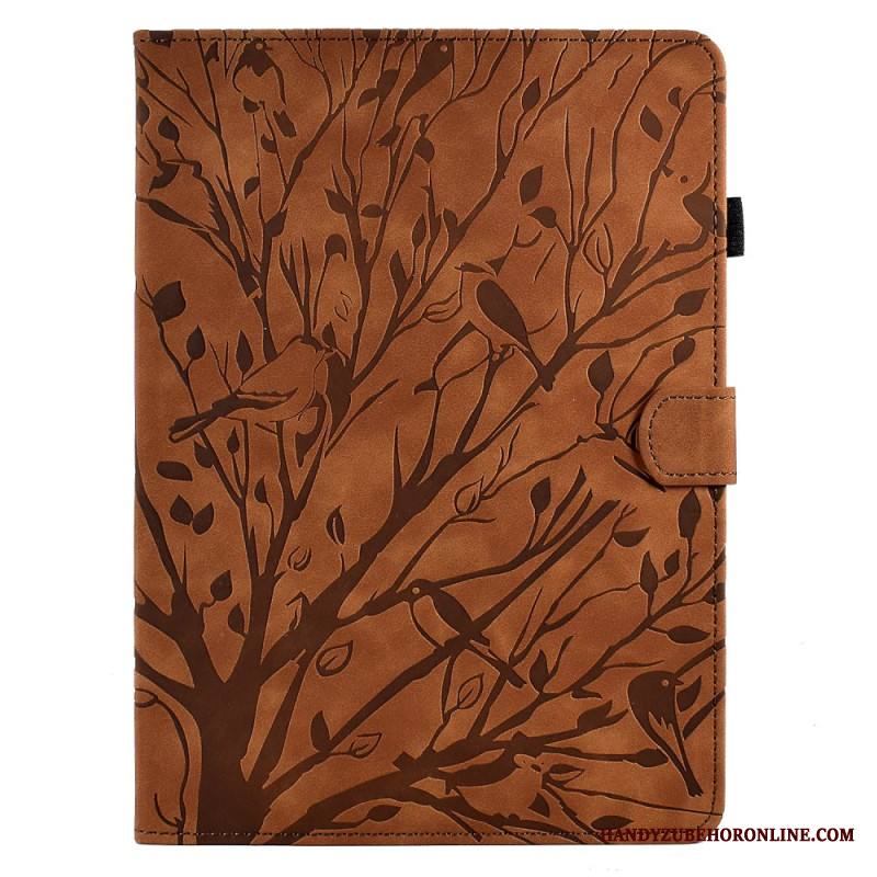 Kotelot Samsung Galaxy Tab S11 Mokkanahkainen Oksakuvio