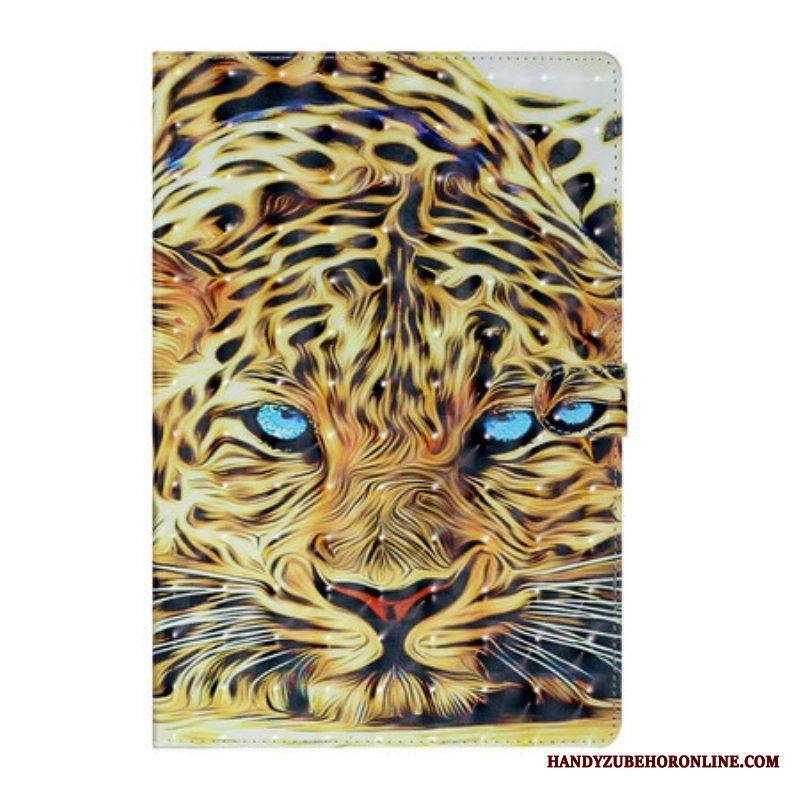 Kotelot Samsung Galaxy Tab S8 Plus / Tab S7 Plus Tiger Art