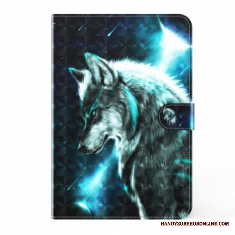 Kotelot Samsung Galaxy Tab S8 / Tab S7 Keinonahkainen Susi