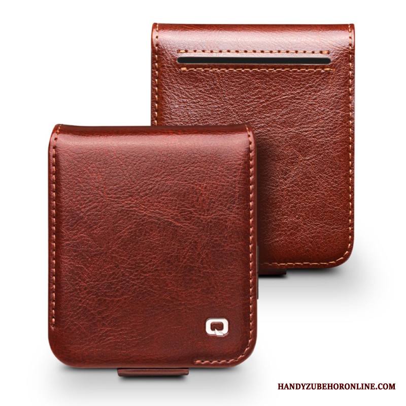 Kotelot Samsung Galaxy Z Flip 7 Fe Aitoa Nahkaa Suojakuori