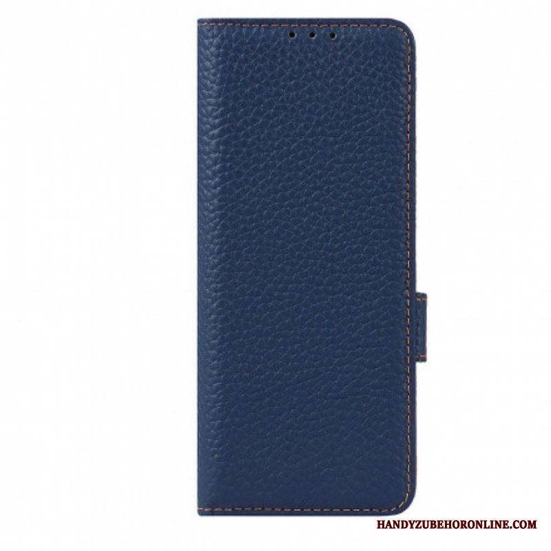 Kotelot Samsung Galaxy Z Fold 3 5G Aitoa Litsi-nahkaa