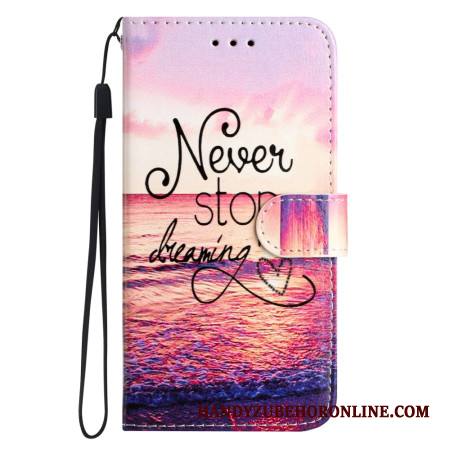 Kotelot Sony Xperia 1 Vii Älä Koskaan Lopeta Unelmointia Suojakuori