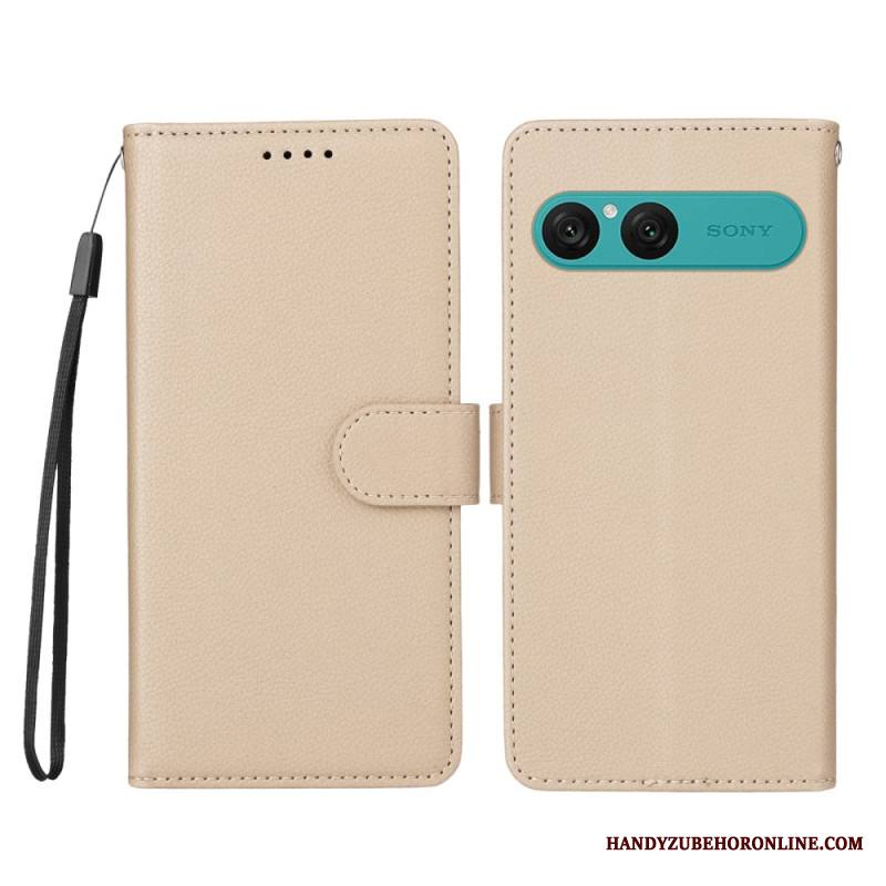 Kotelot Sony Xperia 10 Vii Puhelinkuoret Nahkakuvio Ja Rfid-esto