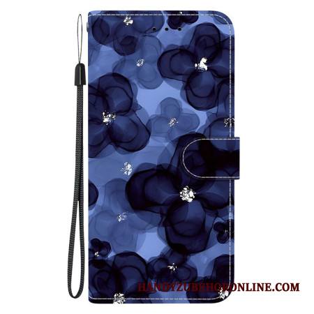 Kotelot Sony Xperia 10 Vii Puhelinkuoret Sininen Kukkakuvio