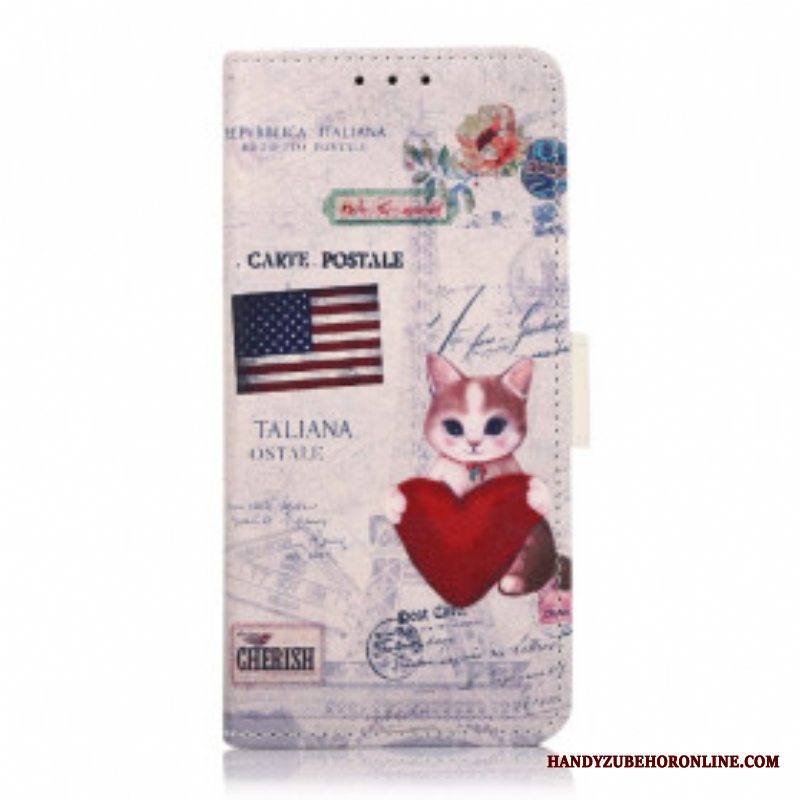 Kotelot Sony Xperia 5 III Traveller Cat