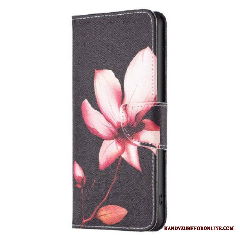 Kotelot Xiaomi 12T / 12T Pro Vaaleanpunainen Kukka