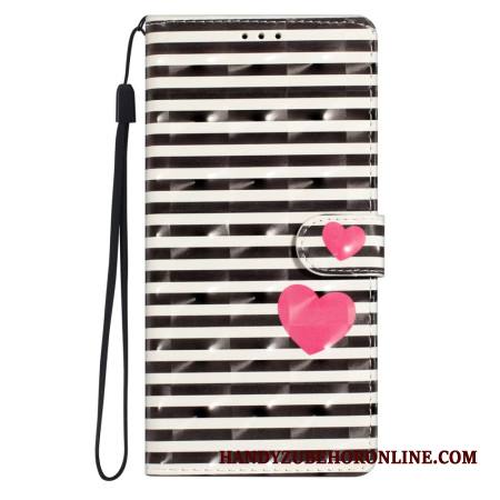 Kotelot Xiaomi 15 Pro 3d-raidat Ja Sydämet Suojakuori