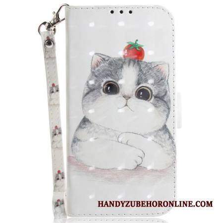 Kotelot Xiaomi 15 Pro Puhelinkuoret Söpö Kissa -hihna