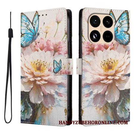 Kotelot Xiaomi 15t Pro Kukka Ja Perhonen