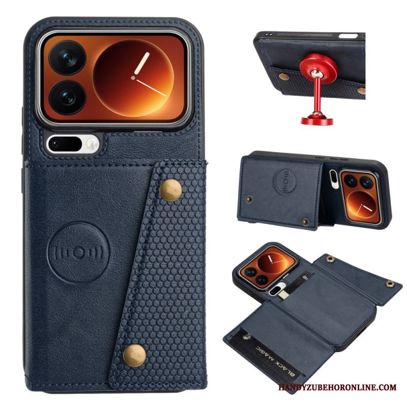 Kotelot Xiaomi 17 Pro Korttikotelo Ja Teline Suojakuori