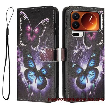 Kotelot Xiaomi 17 Pro Max Kaksi Perhosta Suojakuori