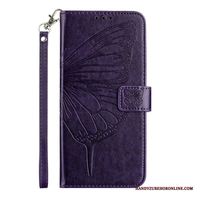 Kotelot Xiaomi 17 Pro Max Perhoskuvio Ja Kaulanauha