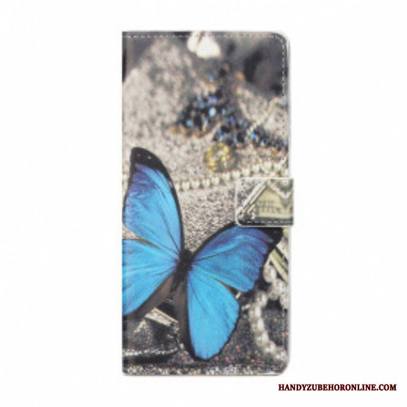 Kotelot Xiaomi Redmi Note 10 Pro Sininen Perhonen