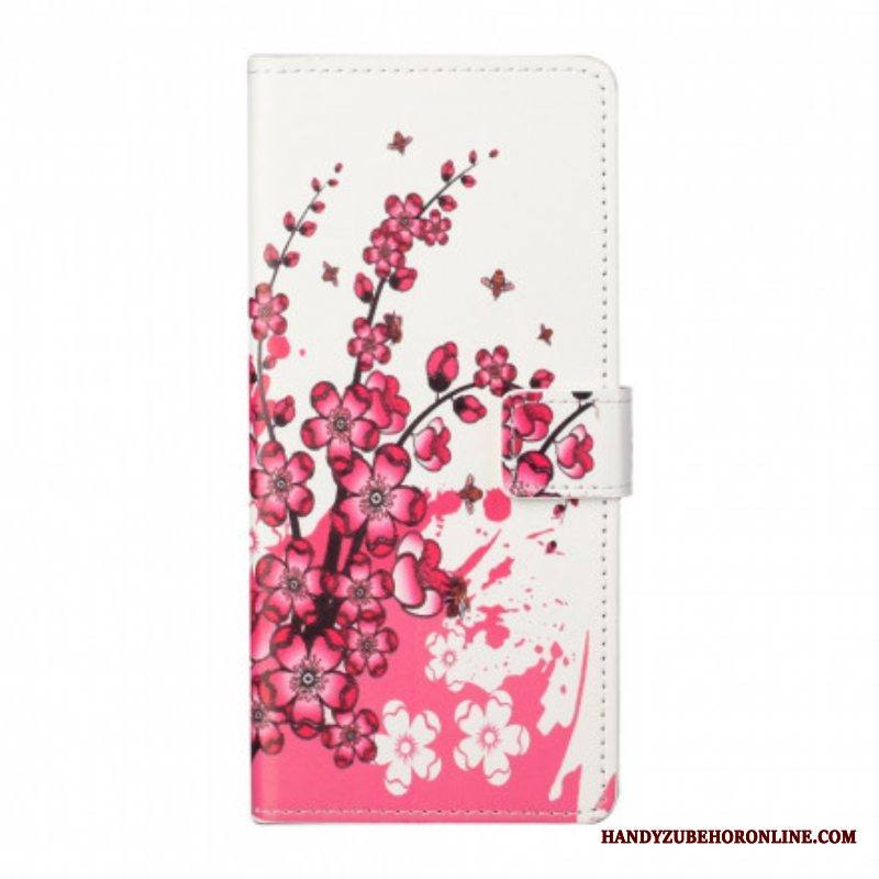 Kotelot Xiaomi Redmi Note 10 Pro Trooppiset Kukat