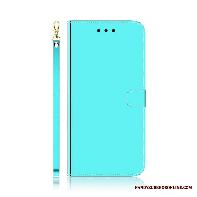 Kotelot Xiaomi Redmi Note 11 / 11S Keinonahkainen Peilin Kansi