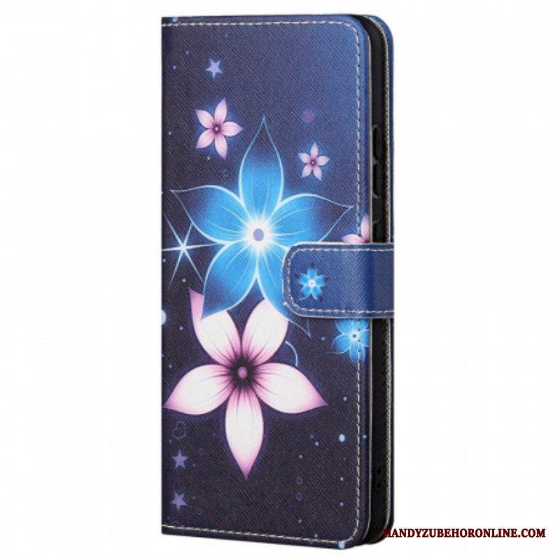 Kotelot Xiaomi Redmi Note 11 / 11S Suojaketju Kuori Kuun Hihnan Kukat