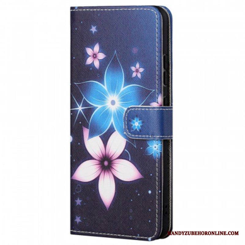 Kotelot Xiaomi Redmi Note 11 Pro / 11 Pro 5G Suojaketju Kuori Kuun Hihnan Kukat