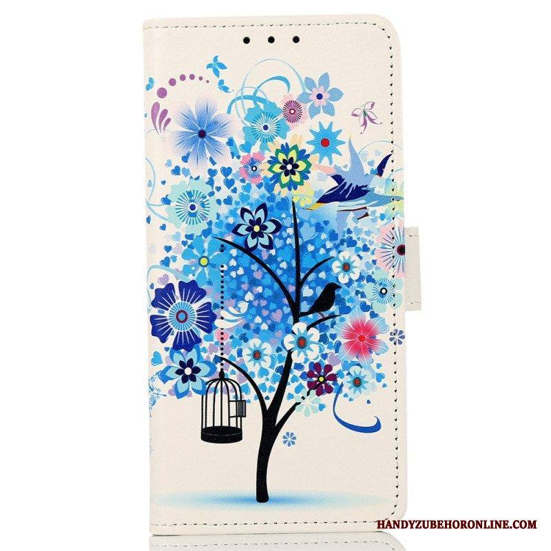 Kotelot Xiaomi Redmi Note 12 4G Puu Värikkäillä Lehdillä