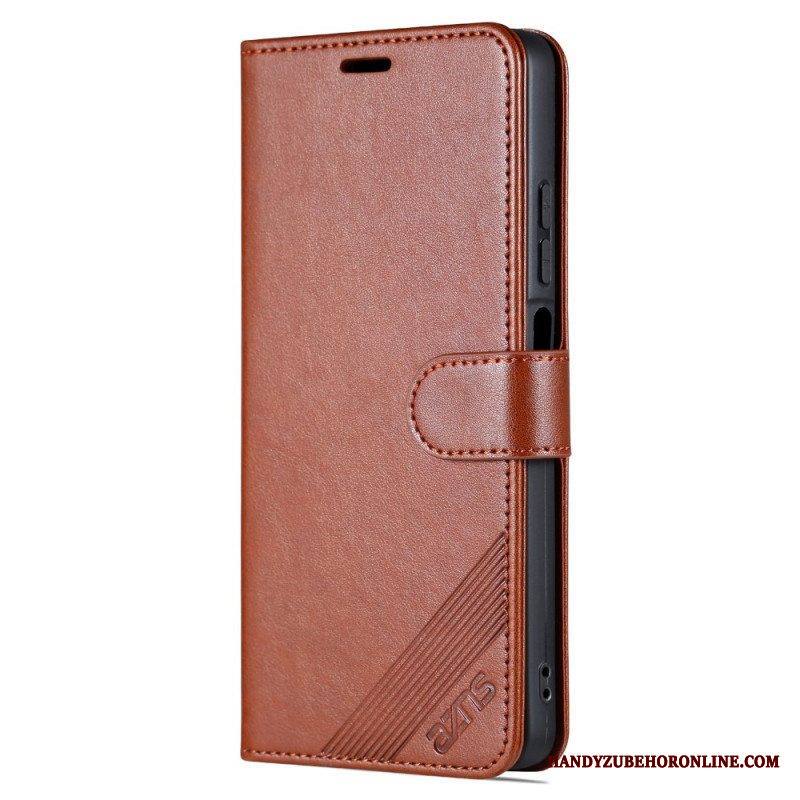 Kotelot Xiaomi Redmi Note 12 Pro Plus Nahkaefekti