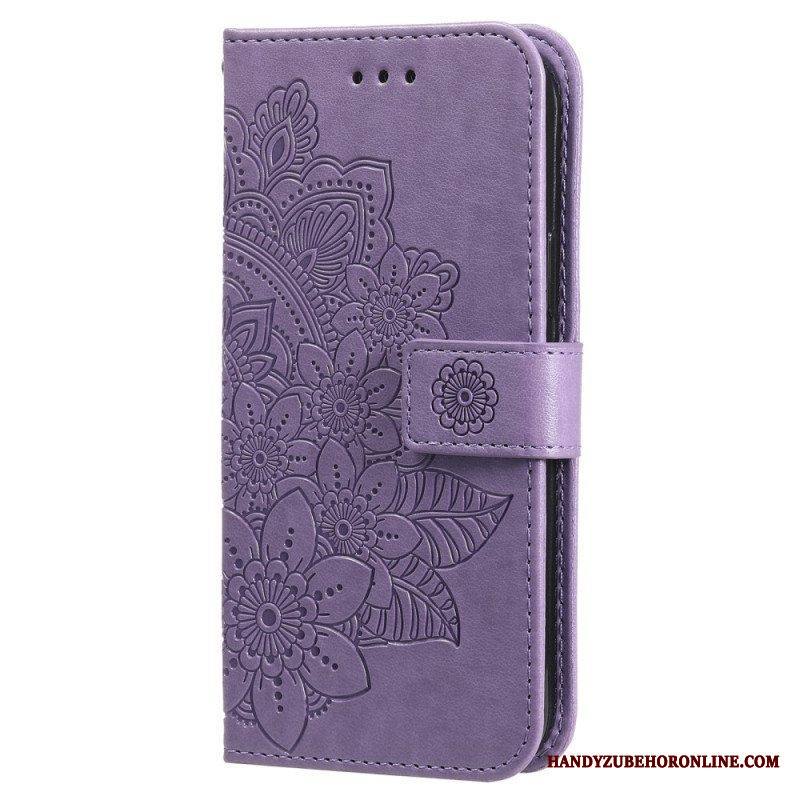 Kotelot Xiaomi Redmi Note 12 Pro Plus Suojaketju Kuori Hihna Kukka Mandala