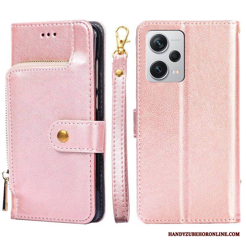 Kotelot Xiaomi Redmi Note 12 Pro Plus Vetoketjullinen Kolikkopussi