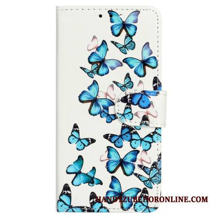 Kotelot Xiaomi Redmi Note 14 Pro 4g Sinisten Perhosten Lento Suojakuori