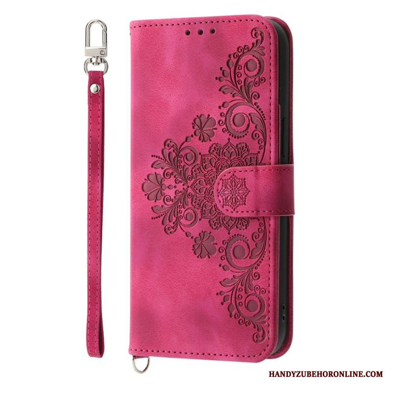 Kotelot Xiaomi Redmi Note 14 Pro 5g Pitsikuvio Hihnalla Ja Olkahihnalla