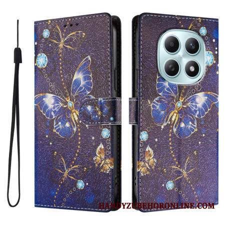 Kotelot Xiaomi Redmi Note 15 5g Sininen Perhonen Suojakuori