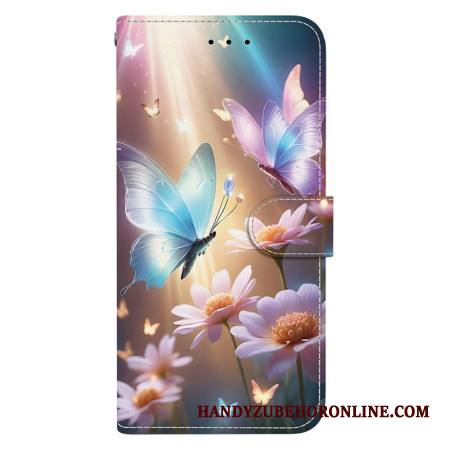 Kotelot Xiaomi Redmi Note 15 Pro 5g Kukkakuvio Perhonen