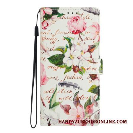 Kotelot Xiaomi Redmi Note 15 Pro Plus 5g Puhelinkuoret Vihreät Kukat Ja Lehdet