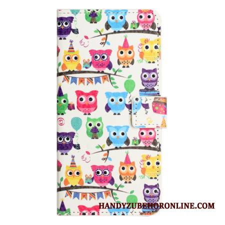 Kotelot Xiaomi Redmi Note 15 Pro Plus 5g Pöllökuvio