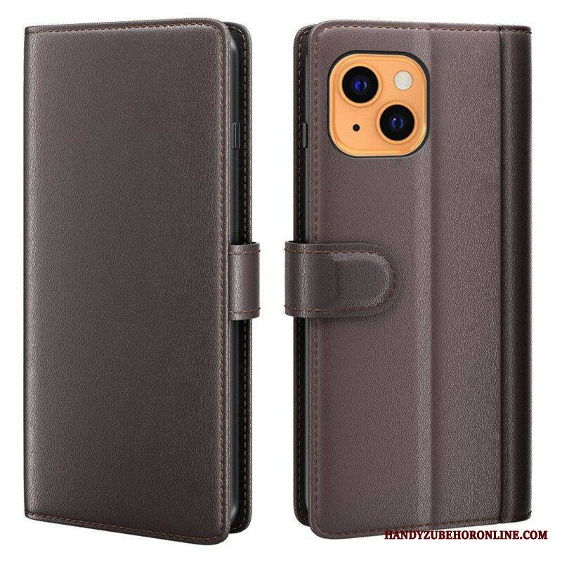 Kotelot iPhone 13 Mini Aito Nahka