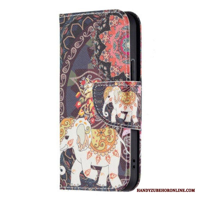 Kotelot iPhone 13 Mini Intian Norsu