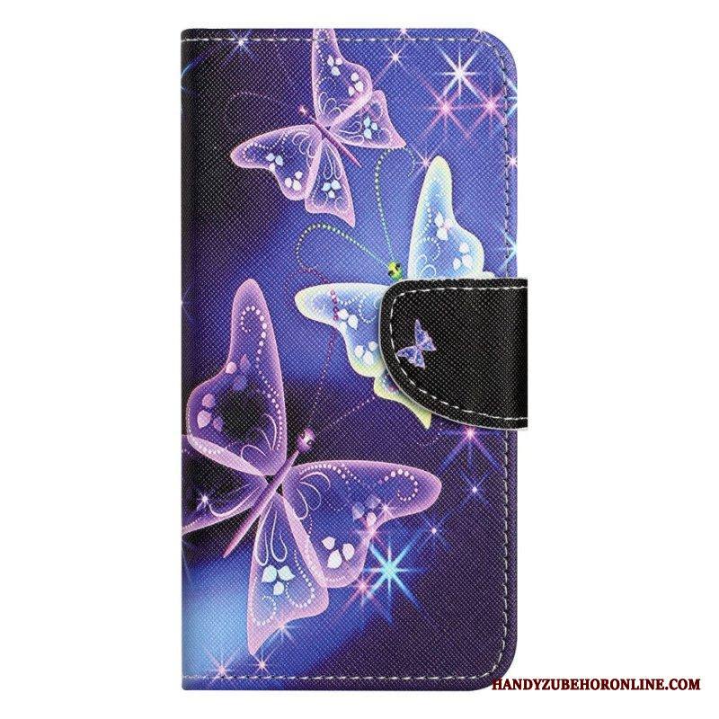 Kotelot iPhone 14 Plus Kauniita Perhosia