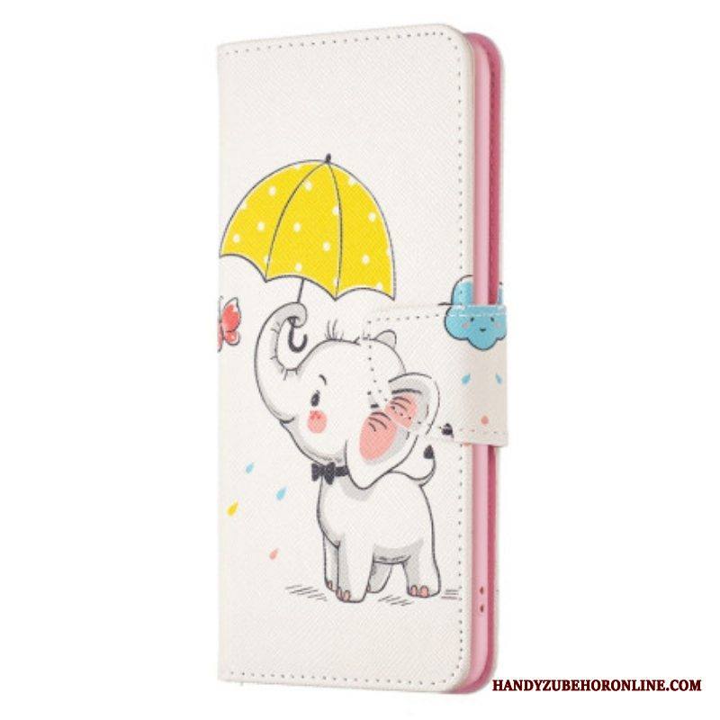 Kotelot iPhone 14 Pro Max Elephant In The Rain