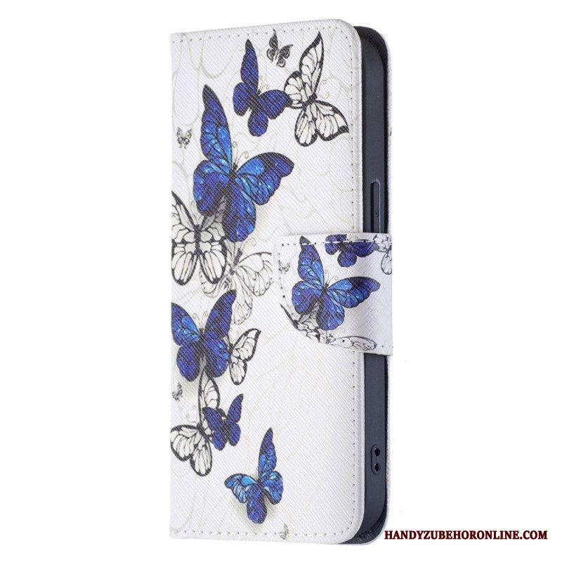 Kotelot iPhone 15 Perhosia Lennossa