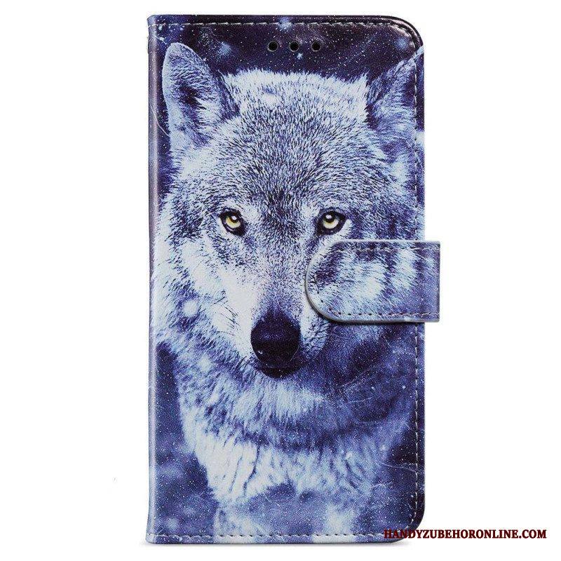 Kotelot iPhone 15 Plus Suojaketju Kuori Lanyard Wolves