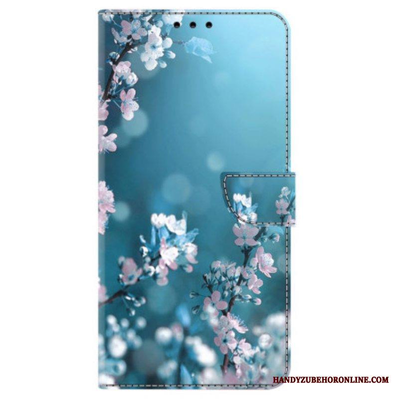 Kotelot iPhone 15 Pro Luumunkukkia