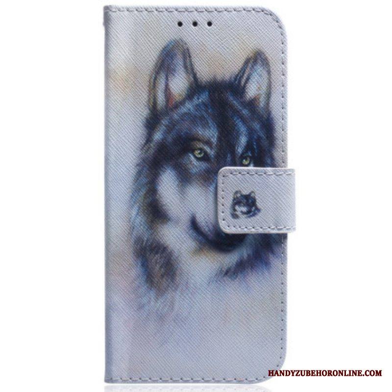 Kotelot iPhone 15 Suden Akvarelli