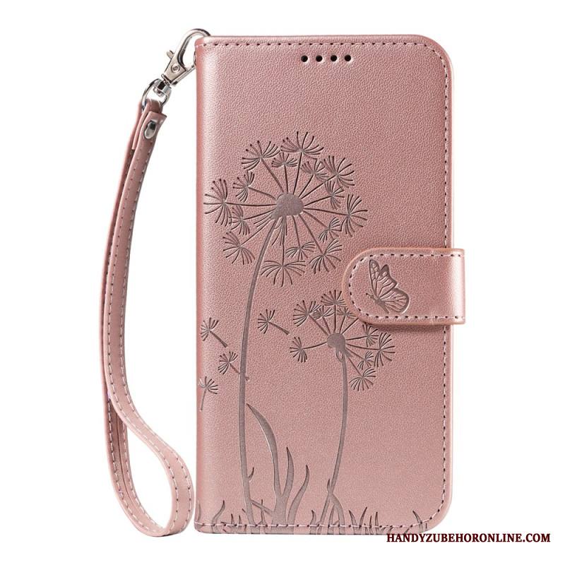 Kuoret Samsung Galaxy S25 Fe Voikukkakuvio Hihnalla