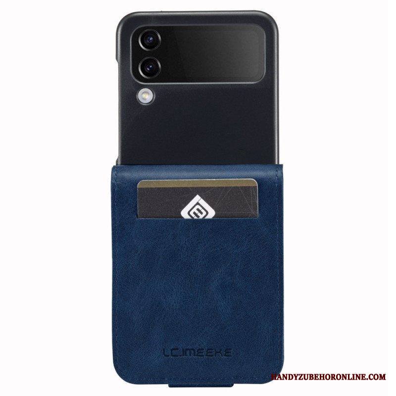 Kuoret Samsung Galaxy Z Flip 4 Kotelot Flip Rfid-kortin Pidike