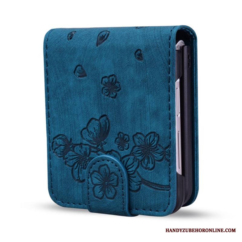 Kuoret Samsung Galaxy Z Flip 7 Fe Kissakuvioinen Korttikotelo