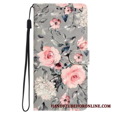 Kuoret Xiaomi 15 Pro 3d-kukkakuvio