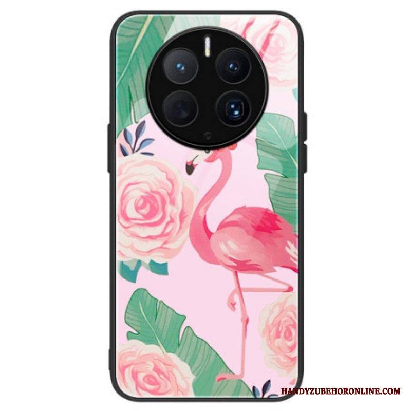 Kuori Huawei Mate 50 Pro Flamingo Karkaistu Lasi