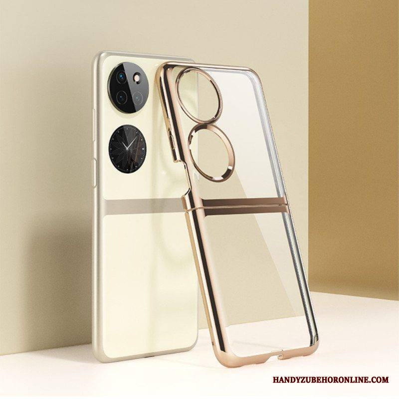 Kuori Huawei P50 Pocket Värillinen Läpinäkyvä