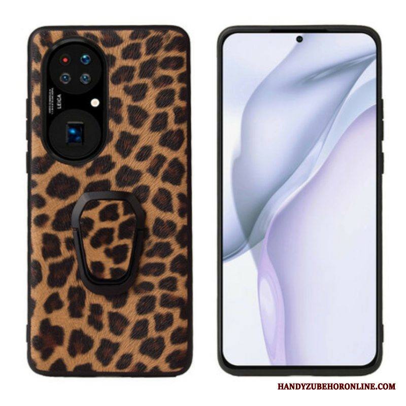 Kuori Huawei P50 Pro Leopard-tyylinen Rengastuki