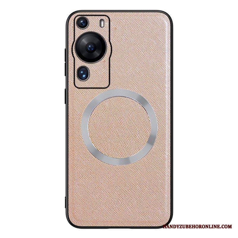 Kuori Huawei P60 Pro Keinonahkainen Lipasafe Yhteensopiva