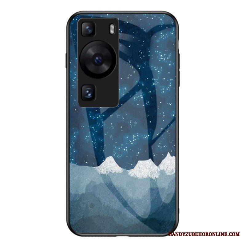 Kuori Huawei P60 Pro Sky Tempered Glass